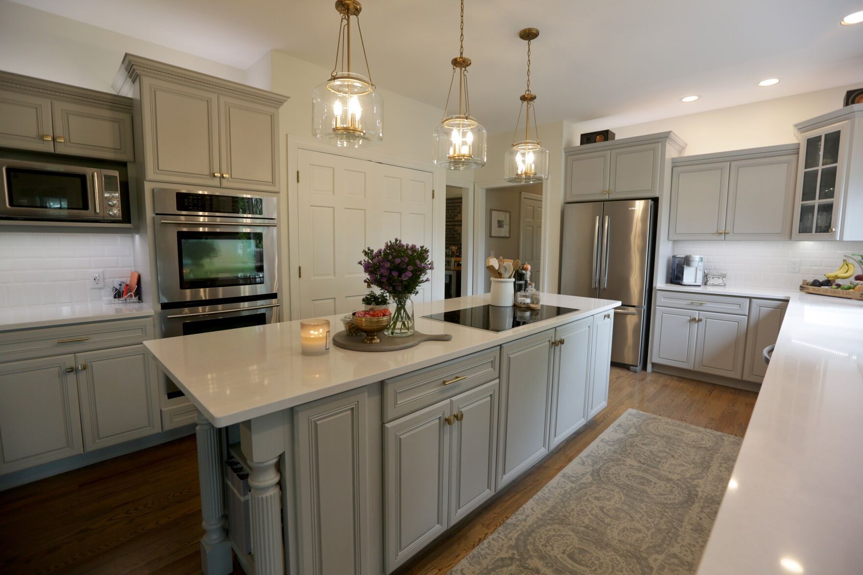 At home with Michelle and Chad Wiegmann in St. Charles